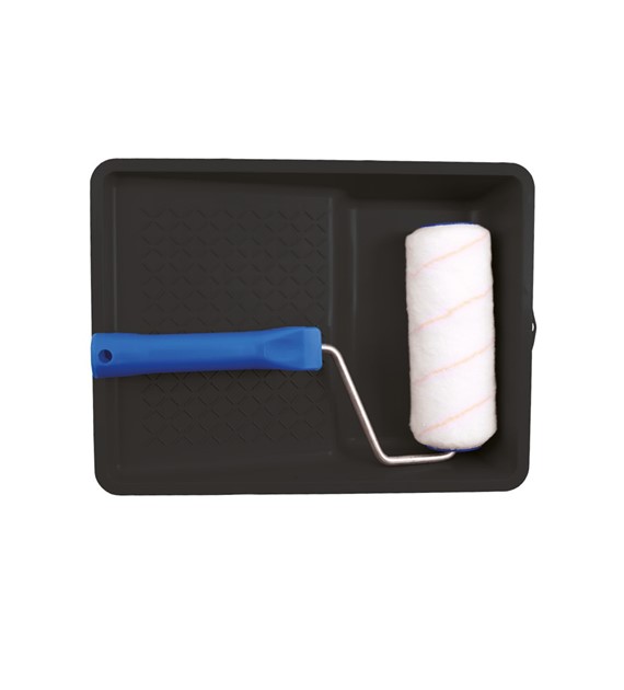 ZES0236 Stickbygel, svart rollertråg, vit stickrulle